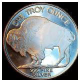 1oz .999 Silver Buffalo Round