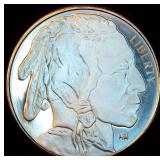 1oz .999 Silver Buffalo Round