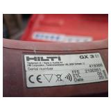 Hilti® Gas-actuated Fastening Tool GX3 with Case
