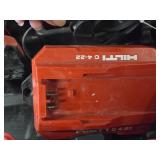 Hilti® 21.6V Cordless Concrete Nailer BX3-22 with Battery, Hilti C 4-22 Charger, Case