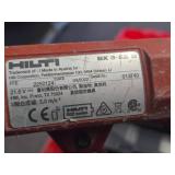 Hilti® 21.6V Cordless Concrete Nailer BX3-22 with Battery, Hilti C 6-22 Charger, Case