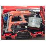Hilti® 21.6V Cordless Concrete Nailer BX3-22 with Battery, Hilti C 6-22 Charger, Case