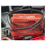 Hilti® 21.6V Cordless Concrete Nailer BX3-22 with Battery, Hilti C 4-22 Charger, Case