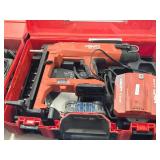 Hilti® 21.6V Cordless Concrete Nailer BX3-22 with Battery, Hilti C 6-22 Charger, Case