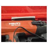 Hilti® 21.6V Cordless Concrete Nailer BX3-22 with Battery, Hilti C 6-22 Charger, Case
