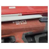 Hilti® 21.6V Cordless Concrete Nailer BX3-22 with Battery, Hilti C 6-22 Charger, Case