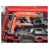Hilti® 21.6V Cordless Concrete Nailer BX3-22 with Battery, Hilti C 4-22 Charger, Case