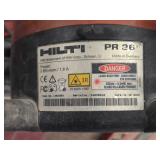 Hilti® PR26 Rotating Self Leveling Green Laser with Case, Remote Control