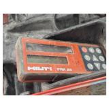 Hilti® PR26 Rotating Self Leveling Green Laser with Case, Remote Control