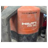 Hilti® PR36 Rotating Green Laser with Case, Remote Control, Stand and (1) Battery