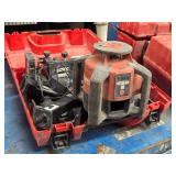 Hilti® PR36 Rotating Green Laser with Case, Remote Control, Stand and (2) Batteries