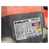 Hilti® PR36 Rotating Green Laser with Case, Remote Control, Stand and (2) Batteries