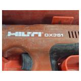 Hilti® Powder-Actuated Fully Automatic Nailer DX351 with Case