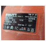 Hilti® Hammer Drill TE7 with Case