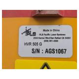 Pacific Laser Systems (PLS) Laser HVR505G with Case