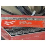 Milwaukee® M12 Red Lithium 3/8' Crown Stapler 2447-20 with Battery, Charger