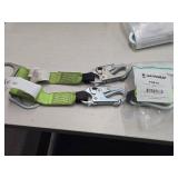 Lot of (3) Safewaze 18' D-Ring Extender - Snap Hook, D-Ring