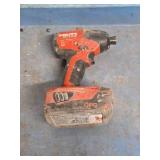 Hilti® 21.6V Impact Driver SID4-A22 with B22 2.6 Li-ion Battery