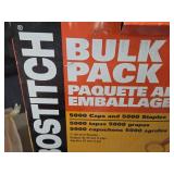 Lot of (1 Box) Bostitch® Bulk Pack Caps + Staples