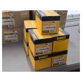 Lot of (9 Boxes) DeWalt® Steel Zinc Cordless Concrete Nailer DCN8910680 1000-count ( 9000 total items ) .120'x.680'