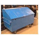 Rolling Job Box with Inner Shelf 5' x 2-1/2' x 5'9'