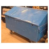 Rolling Job Box with Inner Shelf 5' x 2-1/2' x 5'9'