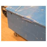 Rolling Job Box with Inner Shelf 5' x 2-1/2' x 5'9'