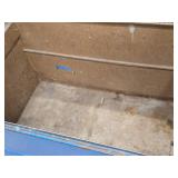 Rolling Job Box 4' x 2-1/2' x 3'1'