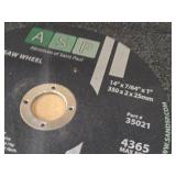 Lot of (2 Boxes) ASP Steel / Stainless Steel Chop Saw Wheel 5-count ( 10 total items )
