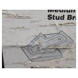 Lot of (1 Bucket / 100) Simpson Strong Tie Medium Duty Structural Stud Bridging Connector MSUBH3.25-R100