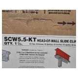 Lot of (4 Boxes) Simpson Strong Tie Head-of-Wall Slide Clip SCW5.5-KT