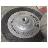 Lot of (8) Right Angle Grinding Wheels 7'x1/4'x5/8'-11