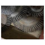 Lot of (5) Knot Wire Wheel Brushes for Right Angle Grinders