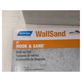 Lot of (2 Boxes) Norton WallSand Hook & Sand 9' Back-Up Pad 10-count ( 20 total items ) (in original packaging)