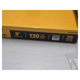Lot of (59) Drywall Sanding Discs - Norton P180-grit Hook & Loop (x11), Norton P220-grit Hook & Loop (x18), DeWalt P120 Hook & Loop (x6), DeWalt 9' 120-grit Mesh (x24)