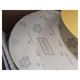 Lot of (59) Drywall Sanding Discs - Norton P180-grit Hook & Loop (x11), Norton P220-grit Hook & Loop (x18), DeWalt P120 Hook & Loop (x6), DeWalt 9' 120-grit Mesh (x24)