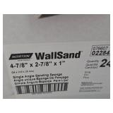 Lot of (42) Norton WallSand Fine-Grit Single Angle Sanding Sponge 4-7/8'x2-7/8'x1' (in original packaging)