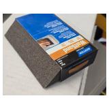 Lot of (1 Box) Norton WallSand Fine-Grit Single Angle Sanding Sponge 24-count ( 24 total items ) 4-7/8'x2-7/8'x1' (in original packaging)