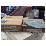 Lot of (3 Boxes) Norton Mesh Power 9' 220-Grit Ceramic Sanding Discs 15-count ( 45 total items )