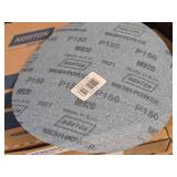 Lot of (4 Boxes) Norton Mesh Power 9' 150-Grit Ceramic Sanding Discs 15-count ( 60 total items )