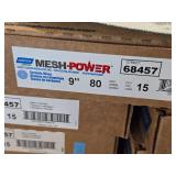 Lot of (5 Boxes) Norton Mesh Power 9' 80-Grit Ceramic Sanding Discs 15-count ( 75 total items )