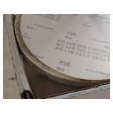 Lot of (38) Norton 9' P180-Grit Hook & Loop Bar Coded Drywall Sanding Discs For Porter-Cable Sander Model 7800