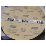 Lot of (30) Norton 9' P80-Grit Hook & Loop Bar Coded Drywall Sanding Discs For Porter-Cable Sander Model 7800