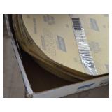 Lot of (30) Norton 9' P80-Grit Hook & Loop Bar Coded Drywall Sanding Discs For Porter-Cable Sander Model 7800