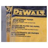 Lot of (3) Replacement Paper Filter Bags Bags 5-count ( 15 total items ) (in original packaging)