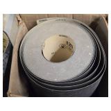 (1 box) Johnson Abrasives Smooth-Kut Floor Sanding Paper Roll 12'x50yd 120-D Grit + (1/2 Box) 3M Floor Surfacing Roll 12'x50yd 120-grit