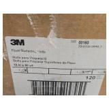 (1 box) Johnson Abrasives Smooth-Kut Floor Sanding Paper Roll 12'x50yd 120-D Grit + (1/2 Box) 3M Floor Surfacing Roll 12'x50yd 120-grit
