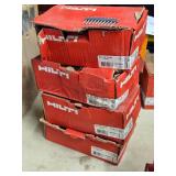 Lot of (4 Boxes) Hilti® X-PN37 Fasteners for GX3MX Tool