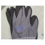 Lot of (72 Pairs) Global Gloves Lightweight Nylon Lycra Seamless-Knit Nitrile Polyurethane Coated Gloves