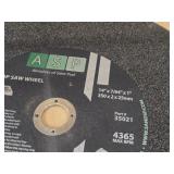 Lot of (3 Boxes) ASP Steel / Stainless Steel Chop Saw Wheel 5-count ( 15 total items )